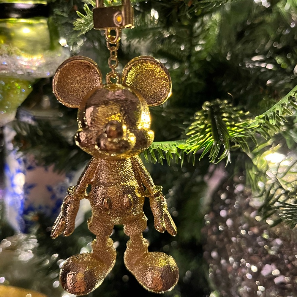 Baublebar Disney Gold Mickey Bag Charm